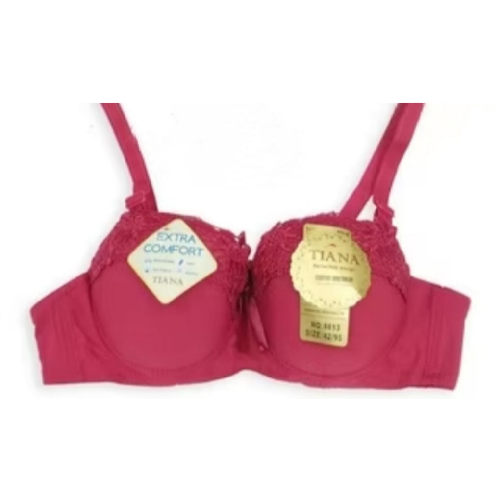 Tiana 8813 Bra kawat cup B kancing 3 bra push up cup setengah
