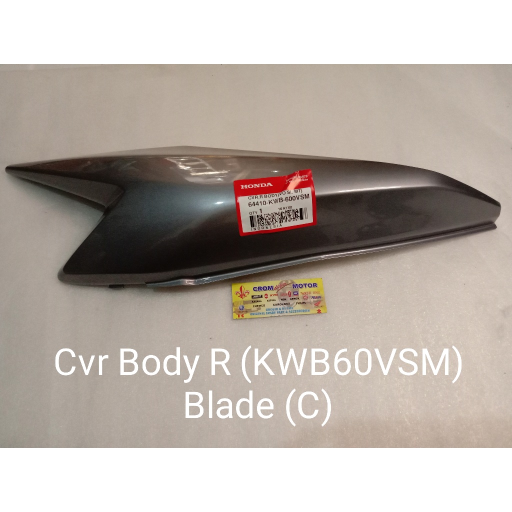 Cover Body R KWB60VSM HGP BladeKarbu ORI New Cover Body Kanan