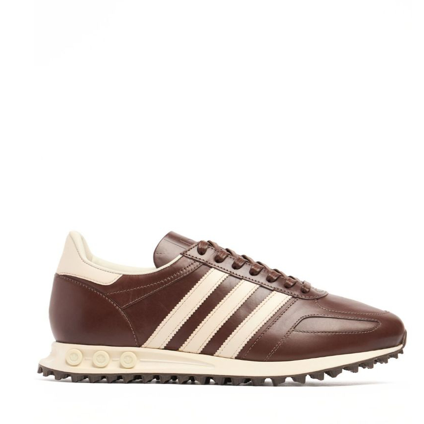 Adidas × LuisaViaRoma LA Trainer Dbrown  'Made In Italy' BNIB Original Resmi 83I-V6J001