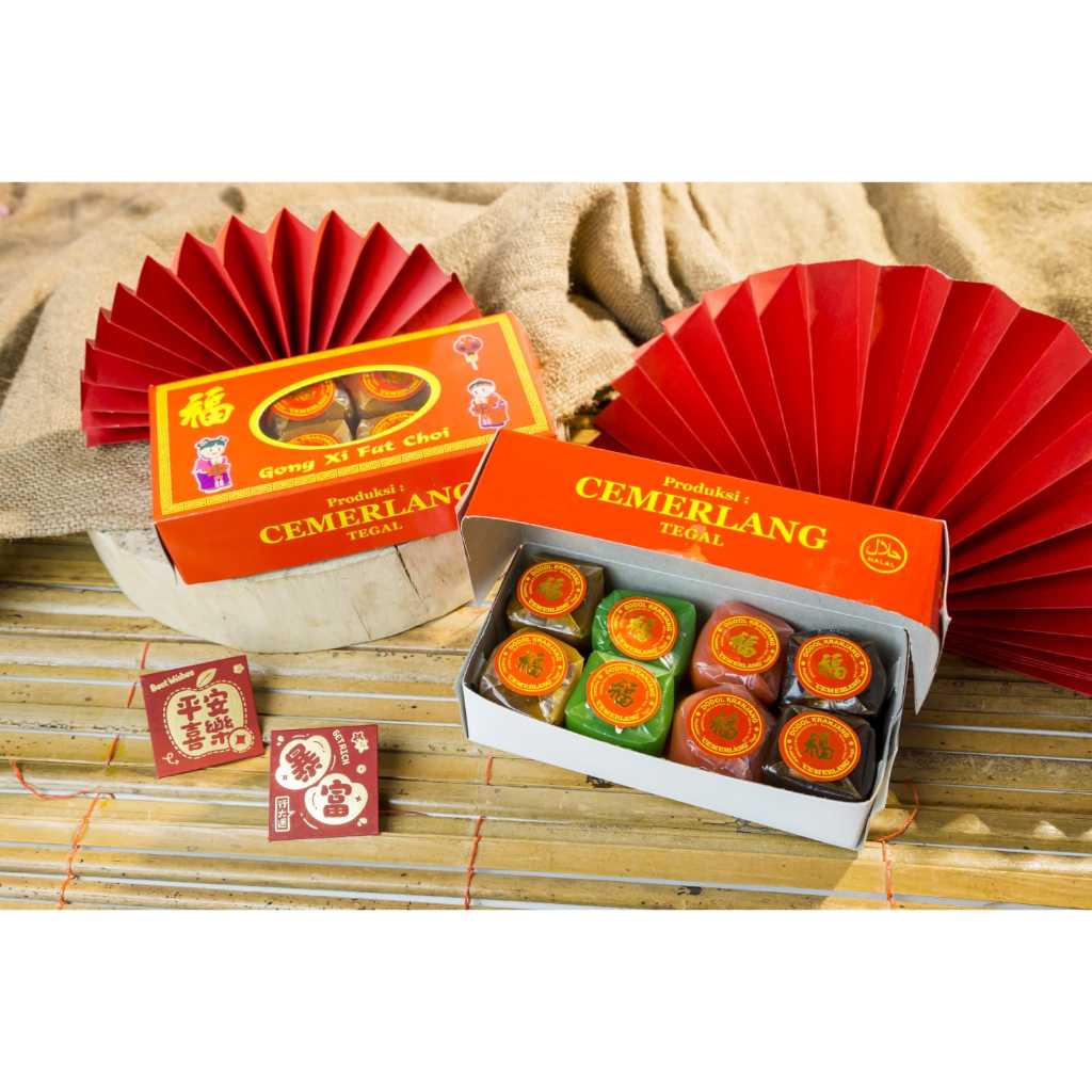 Kue Keranjang Mini CEMERLANG isi 8