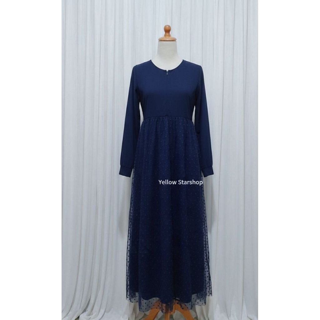 pl like new gamis navy tile