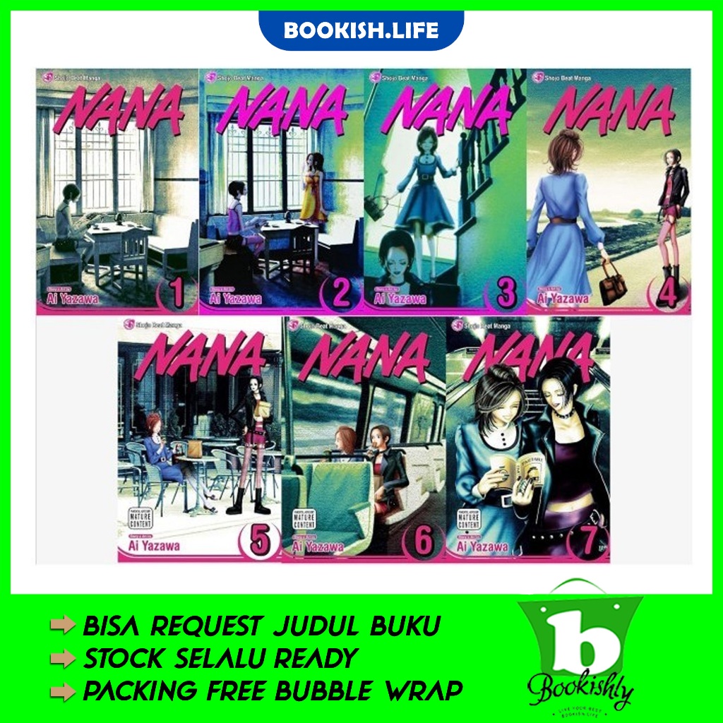 Manga Nana, by Ai Yazawa (21 book series)