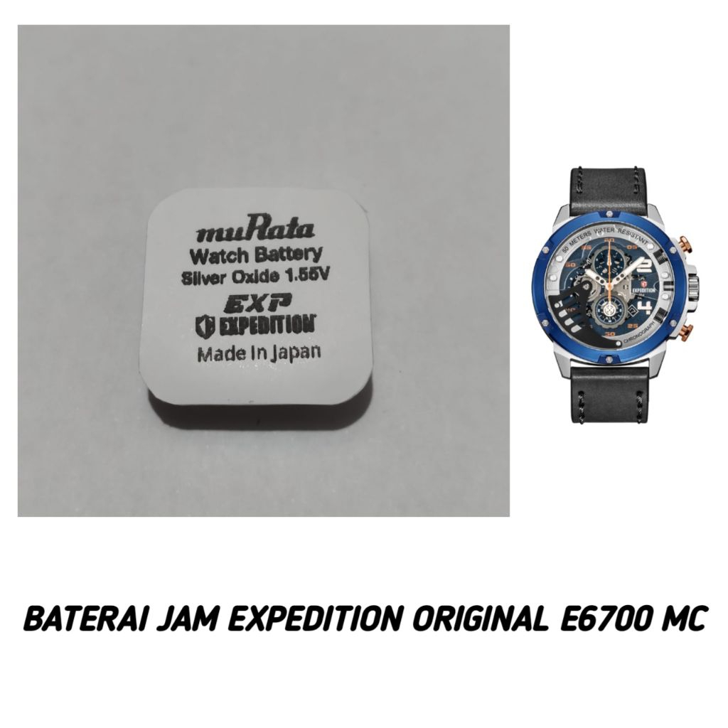 Baterai Jam Expedition original E6700 MC