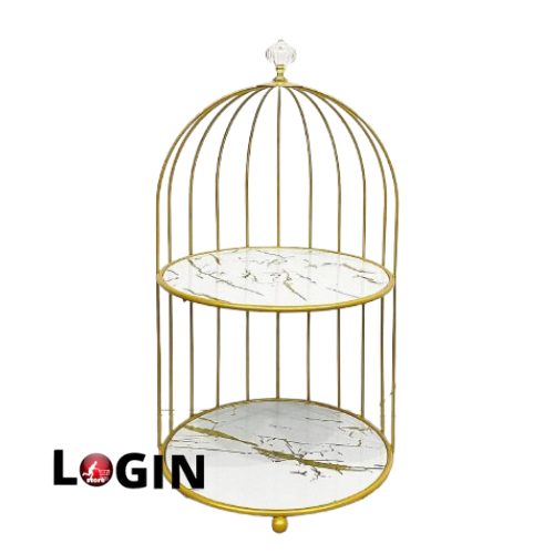 RAK SANGKAR BURUNG 2 SUSUN RAK KOSMETIK