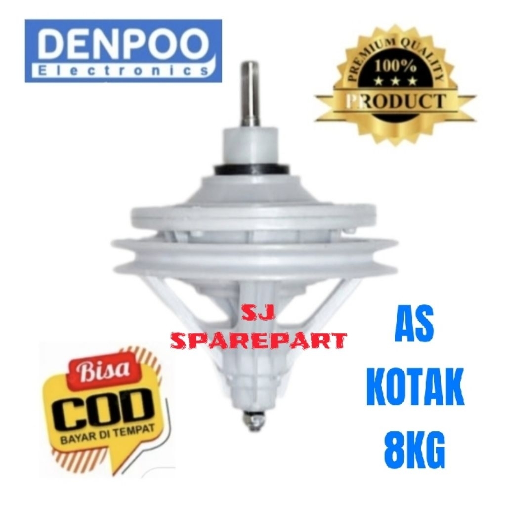 GEARBOX MESIN CUCI DENPOO 2 TABUNG 8kg