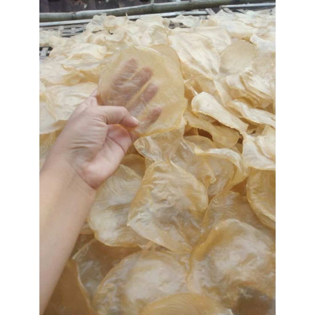 opak elod keripik kaca tebal keripik singkong mentega 1kg mentah