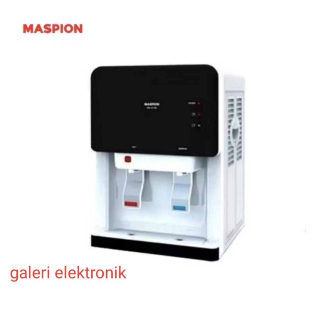 Maspion dispenser hitam portable MD15PAS,dispenser meja MASPION