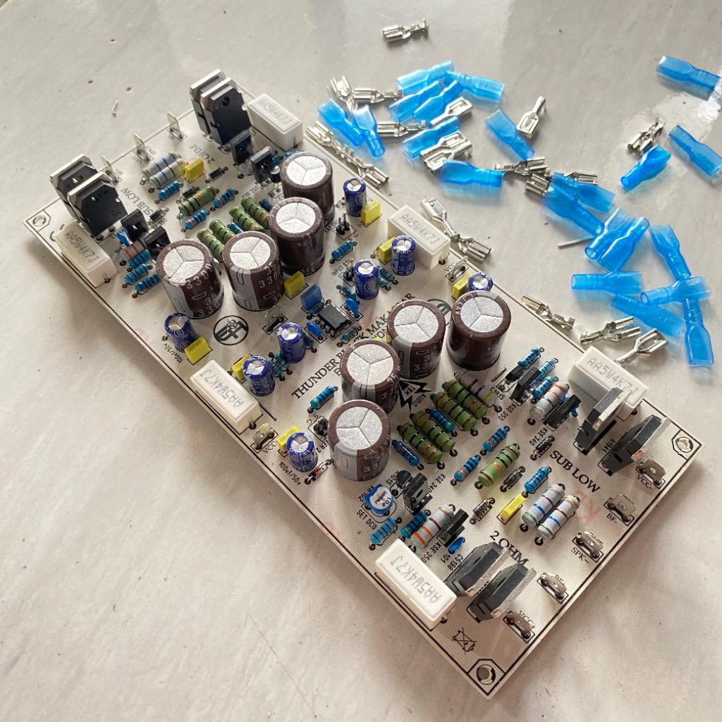 Kit Driver TBM 2 Ohm Low Sub BTL Bridge