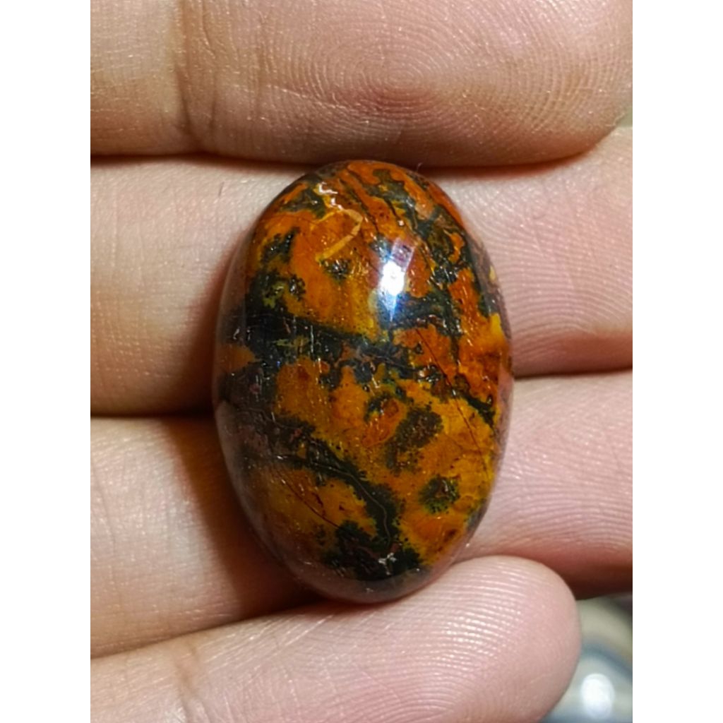 Batu akik jamal ati ayam motif TopHQ