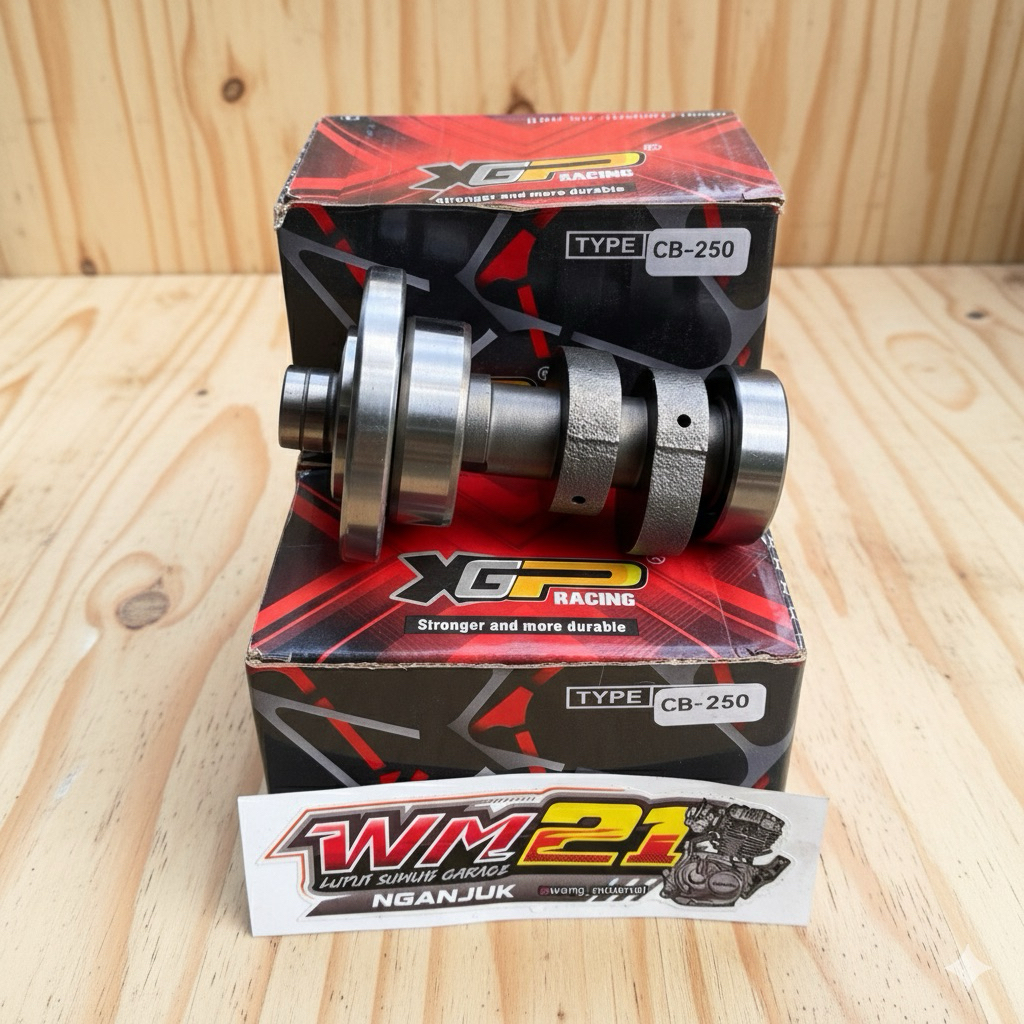 Noken As Tiger Mentah Tipis XGP - Bahan Camshaft Racing Custom