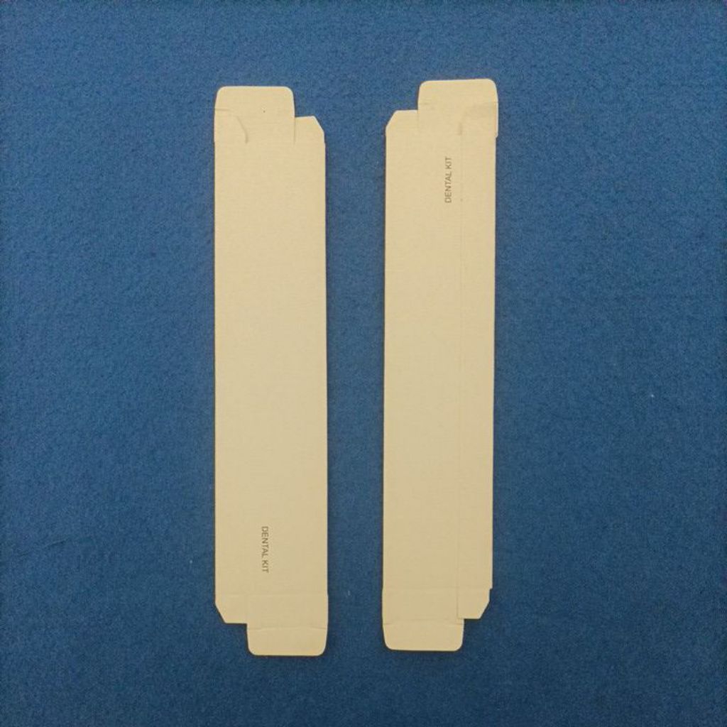 cover dental kit / box sikat gigi hotel 2000 pcs