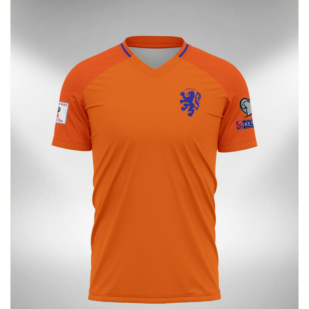 Jersey Belanda Home 2016 2017 Full Printing
