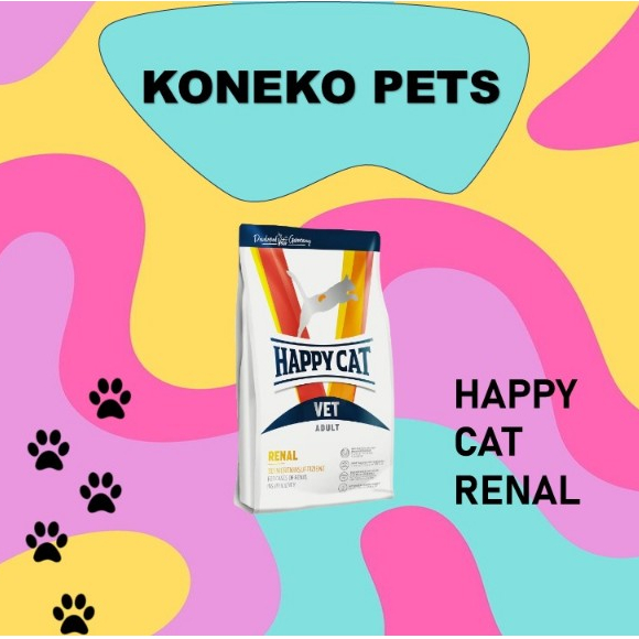 MAKANAN KUCING | HAPPY CAT | HAPPY CAT RENAL 1 KG REPACK