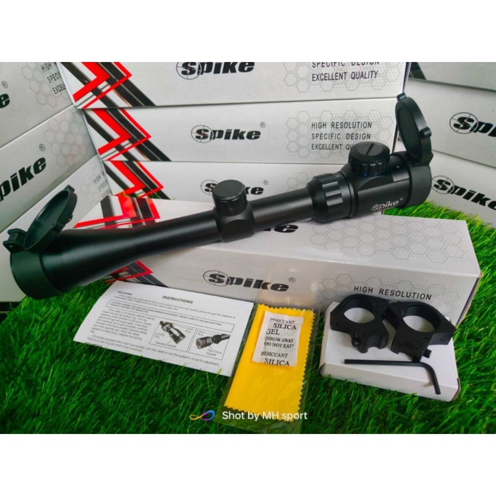 telescope spike 3-9x40 eg hk crossfire