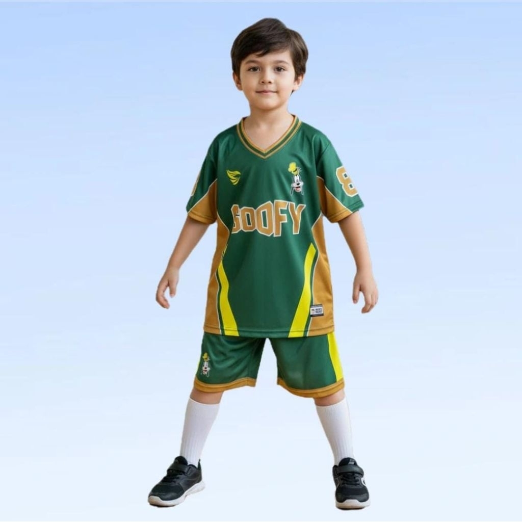 SETELAN BAJU ANAK/SETELAN BAJU JERSEY KARAKTER