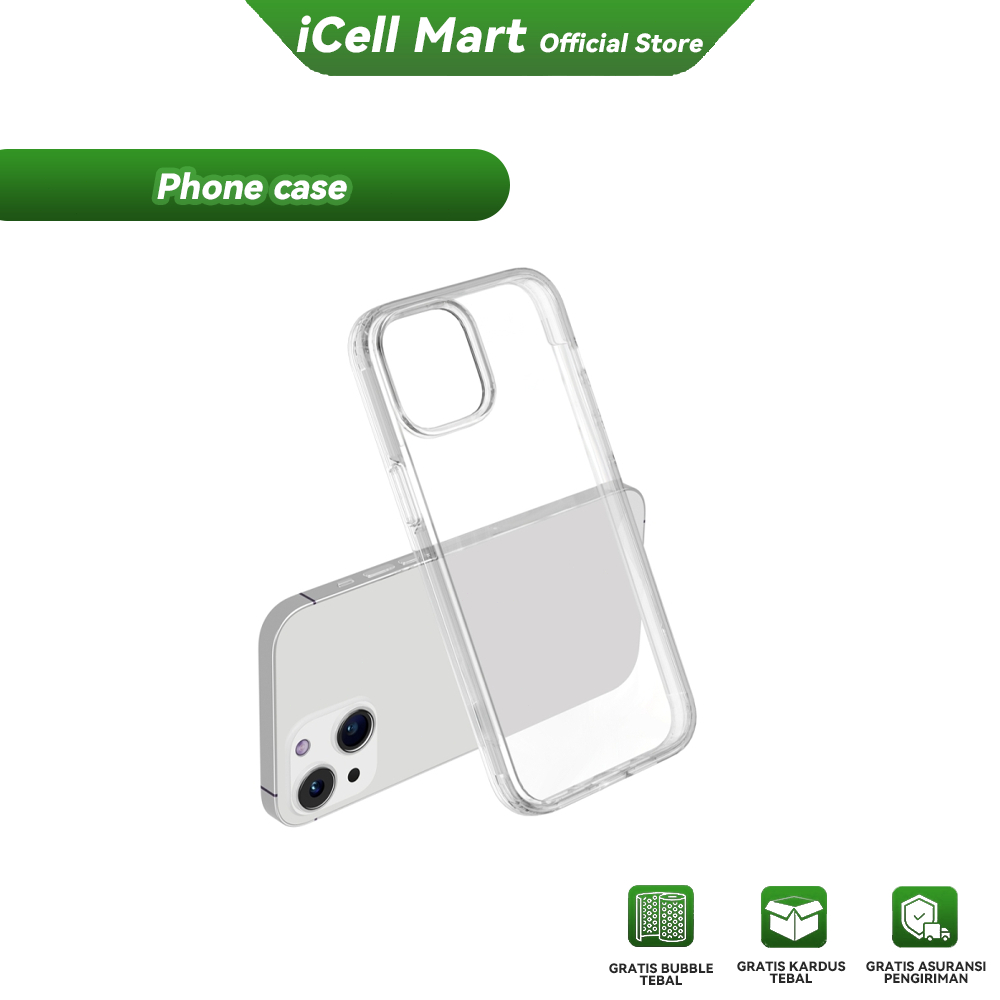 Case Anti Kuning Akrilik TransparanFor Iphone 11 12 13 14 15 16 PRO MAX Casing Transparan Akrilik