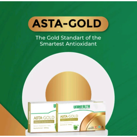 ASTA-GOLD Unihealth Suplemen Antioksidan Aktif & Terpapar Polusi