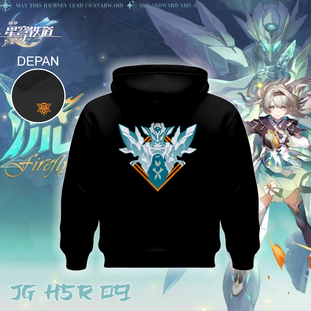 Jaket Anime Game Honkai Star Rail Firefly Jacket JG HSR 09