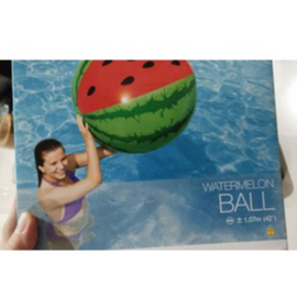 bola pantai semangka watermelon raksasa besar bola main di kolam renang
