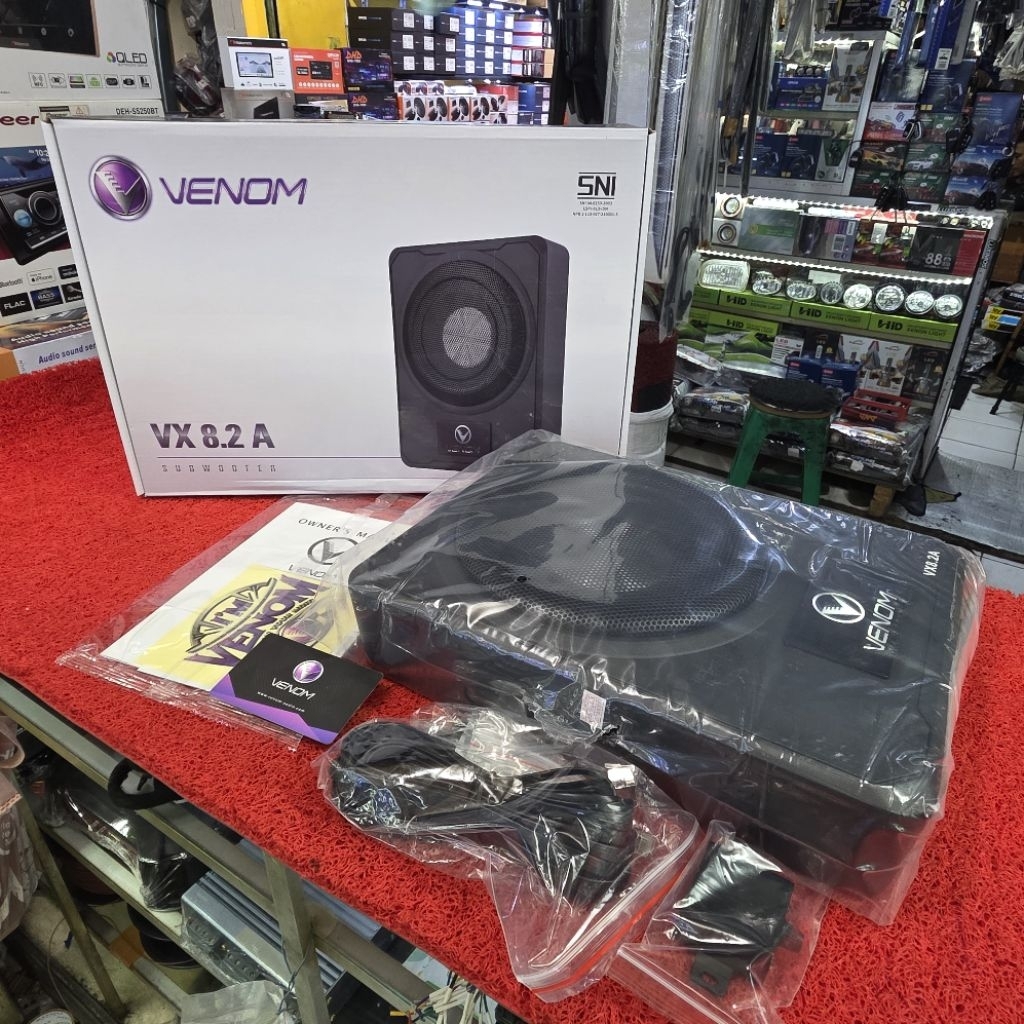 Subwoofer Kolong Aktif VENOM VX 8.2 A Subwoofer Aktif VENOM 8 in