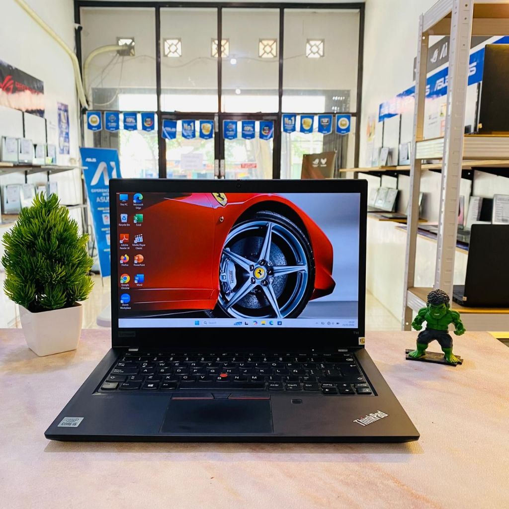 Laptop 2nd THINKPAD T14 / Ram 16GB/SSD 256GB NVMe /Laptop Core i5 Berkualitas
