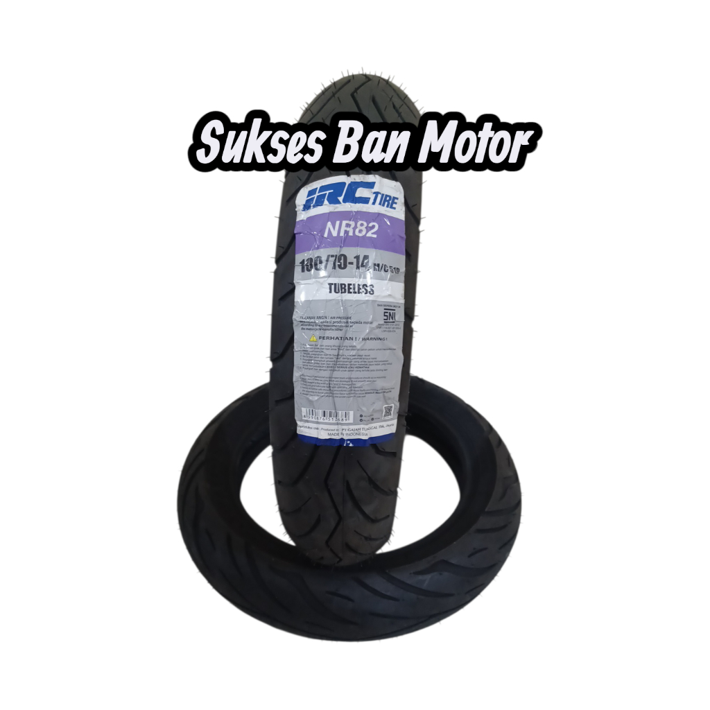 Ban IRC 100/70-14 NR-82 Tubeless