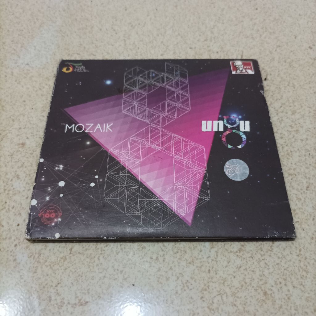 Original CD Audio Music Band Ungu Album Mozaik