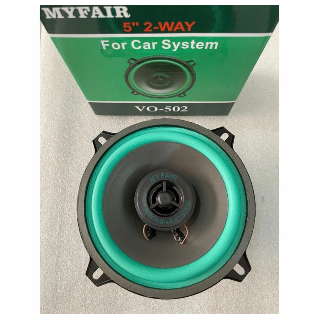 Speaker Subwoofer Mobil HiFi 5 Inch 100W MYFAIR VO-502 / Subwoofer Aktif Mobil Murah / Subwoofer Pin