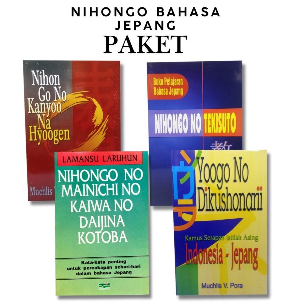 Kesaint Blanc - Buku Belajar Bahasa Jepang: Paket Nihongo Jepang