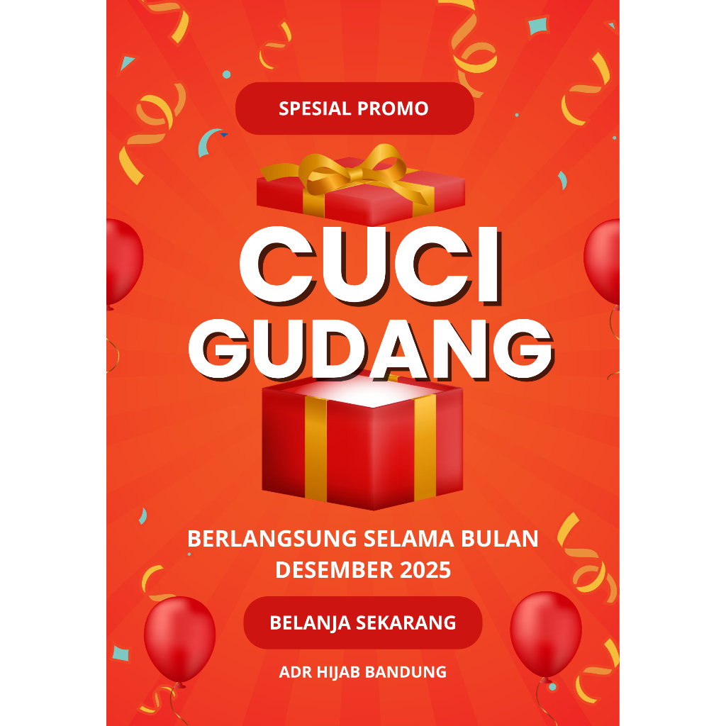 ANR GAMIS BANDUNG - Cuci Gudang Tahun Baru Gamis / Stock Terbatas / Murah Meriah