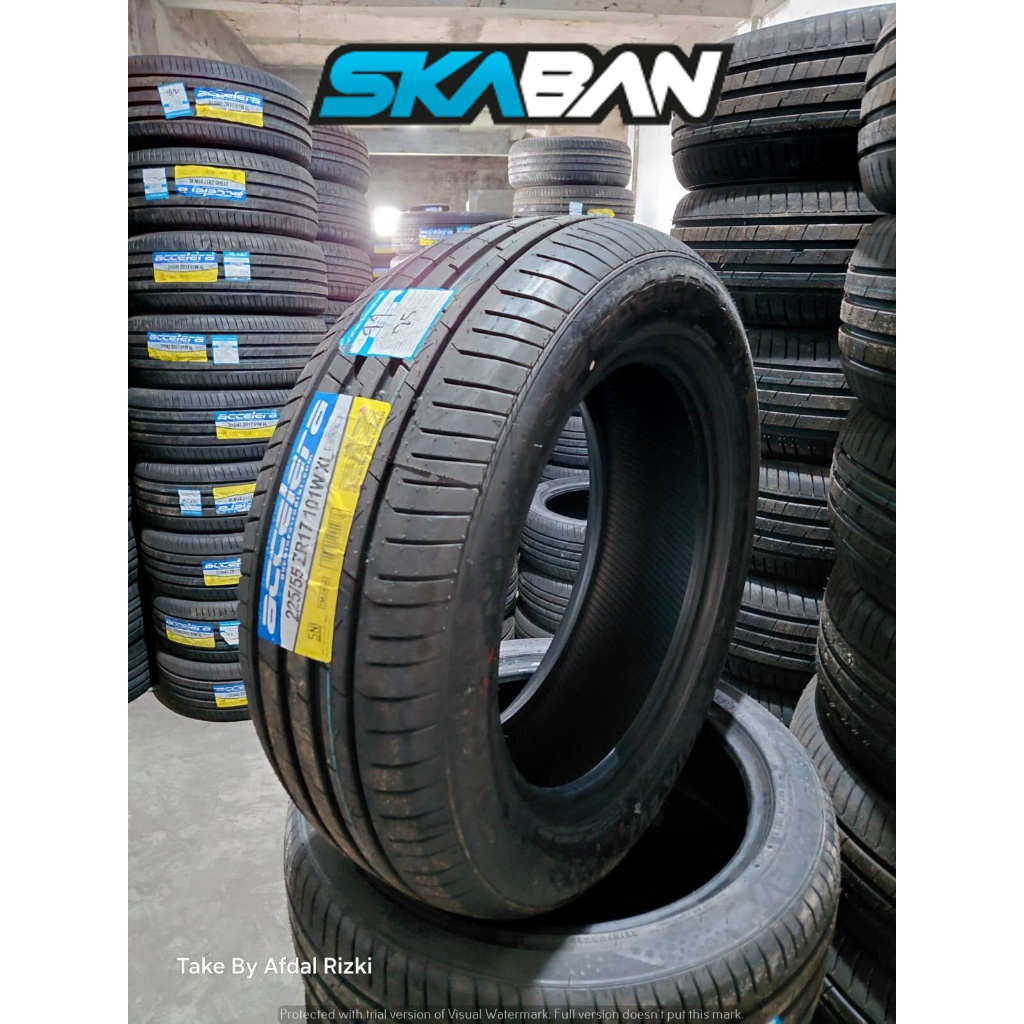 BAN MOBIL RING 17 ACCELERA IOTA EVT 225 55 R17 UNTUK INNOVA RUSH TERIOS ALMAZ DLL.