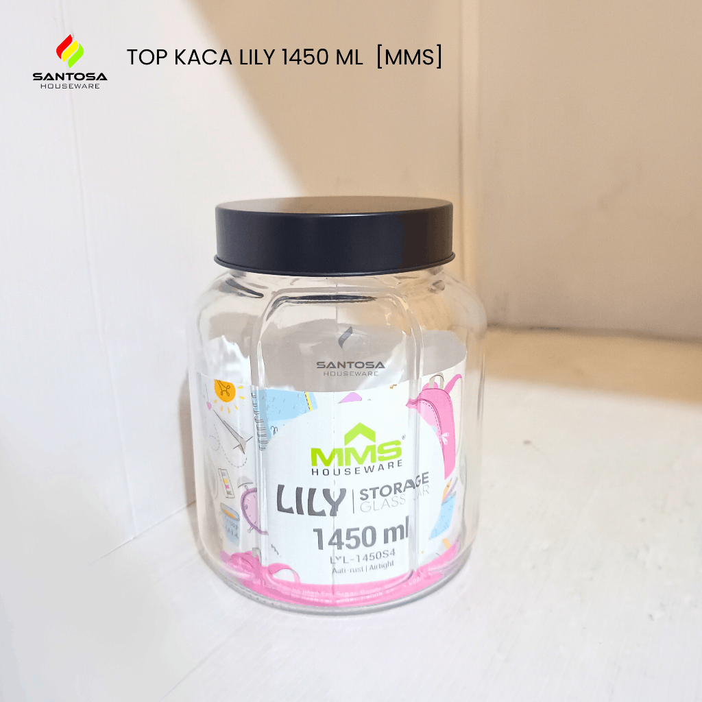 Toples Kaca Lily 1450 ml [Mms]