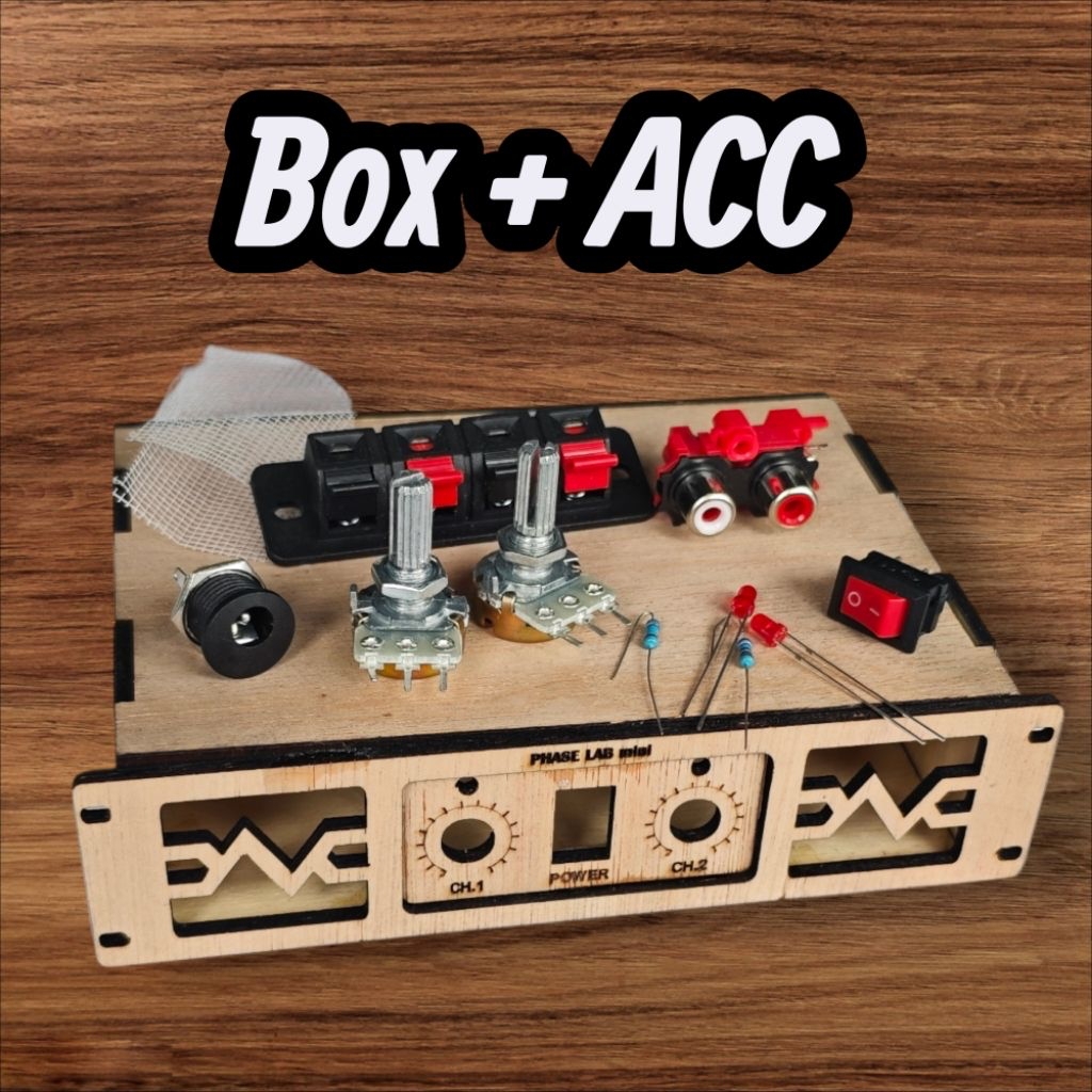 Box Power PhasLab Mini 14cm Terbaru Murah cutting laser