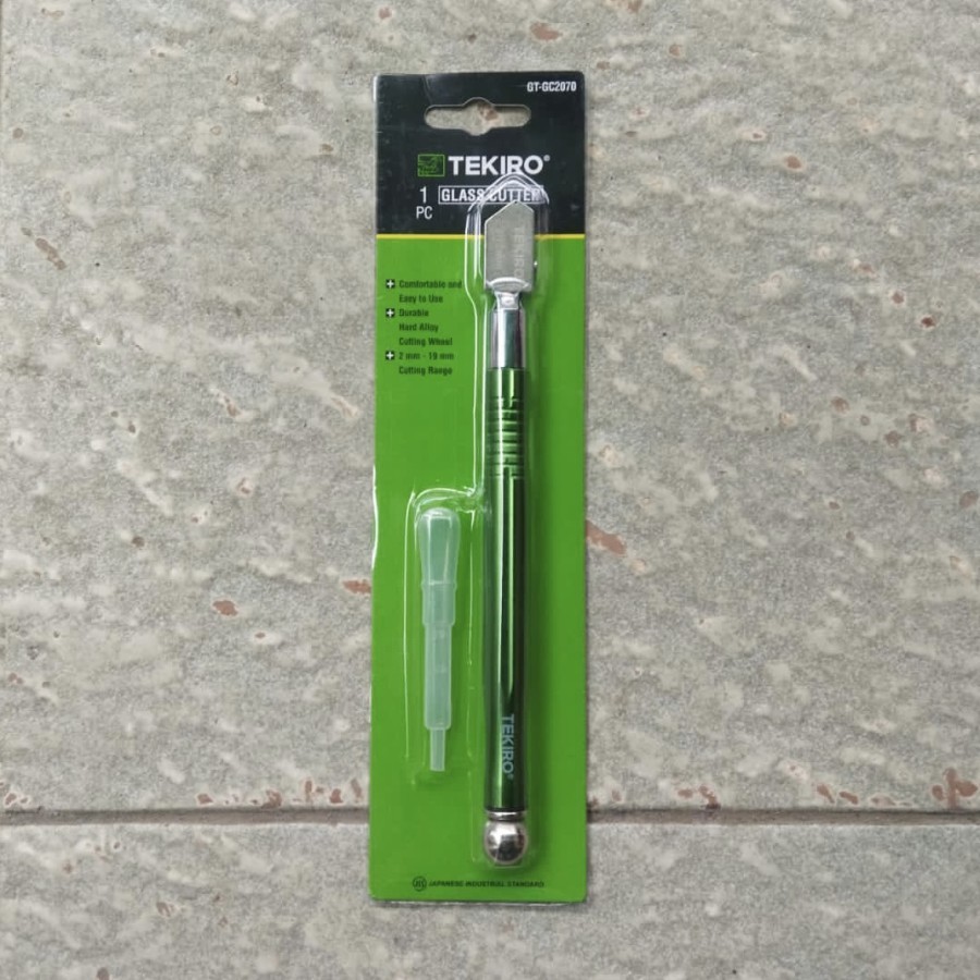 Tekiro Glass Cutter Alat Pemotong Kaca / Glass Cutter 2 - 19 mm Tekiro GT - GC2070