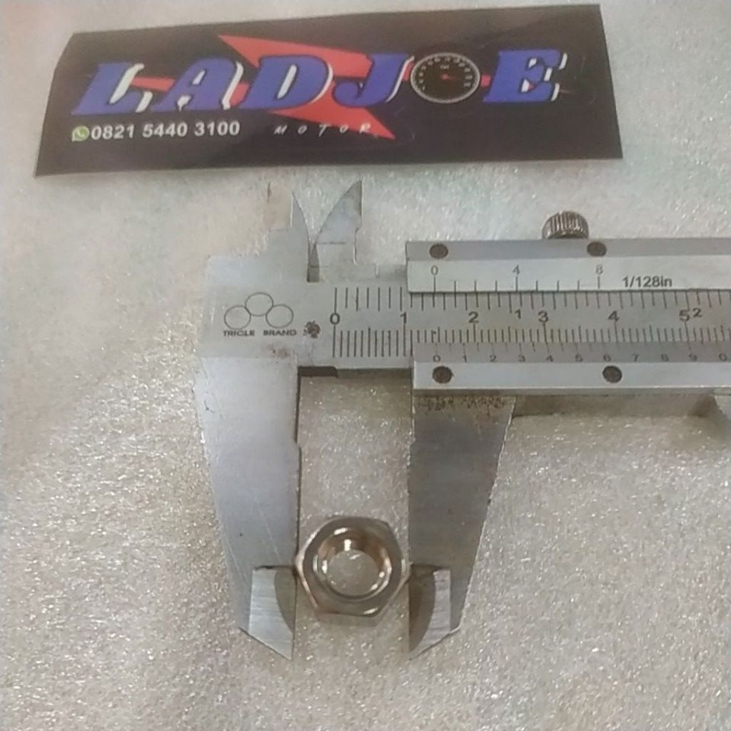 nut stainless/ mur 8mm