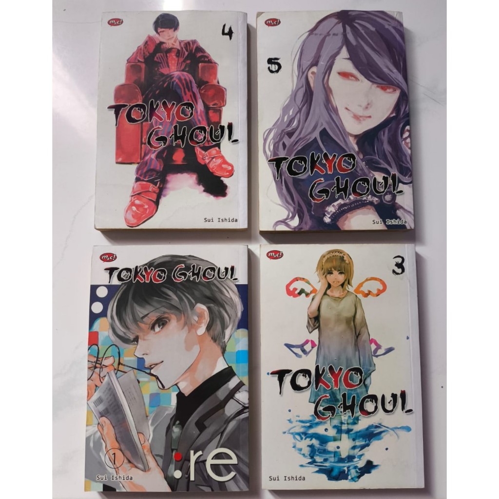 Komik Tokyo Ghoul dan Tokyo Ghoul Re - Sui Ishida