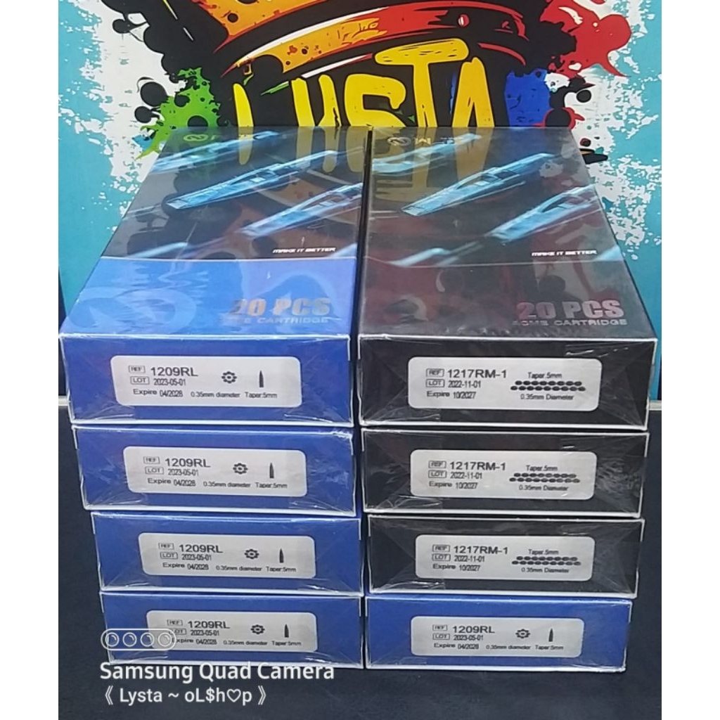 Jarum Tattoo Cartridge Ecer 1 pcs