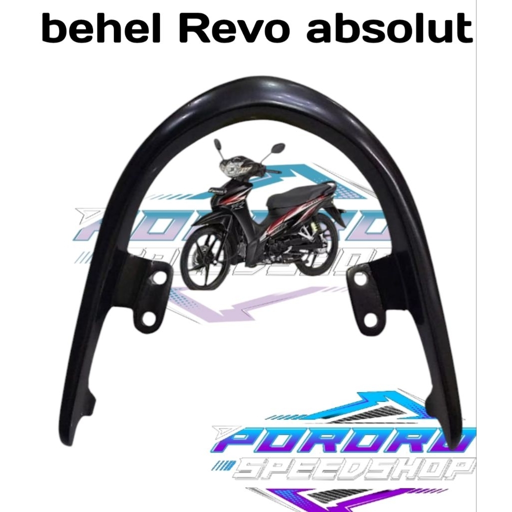 BEHEL REVO ABSOLUTE 110 BEHEL REVO ABSOLUTE KERETA REVO ABSOLUTE 110 PLANGER PENGAN JOK BELAKANG REV