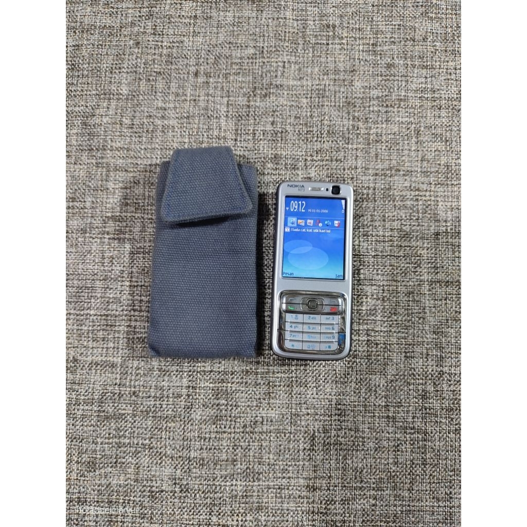 NOKIA N73 SYLVER PLUIM ORIGINAL