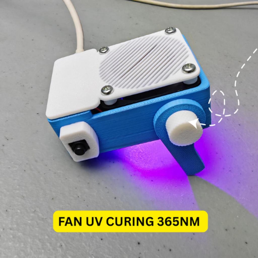 Fan UV Kipas Lampu UV Curing 365nm Kipas UV
