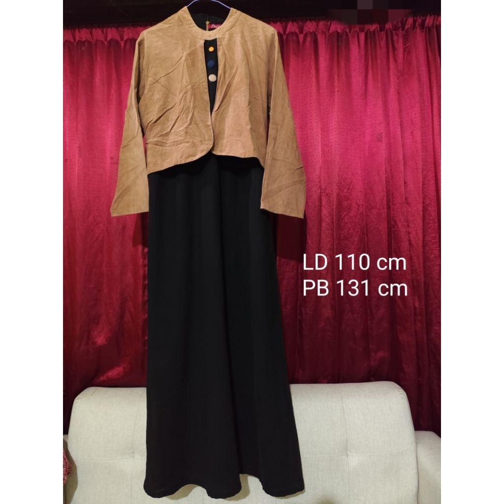 Set Gamis Blazer preloved