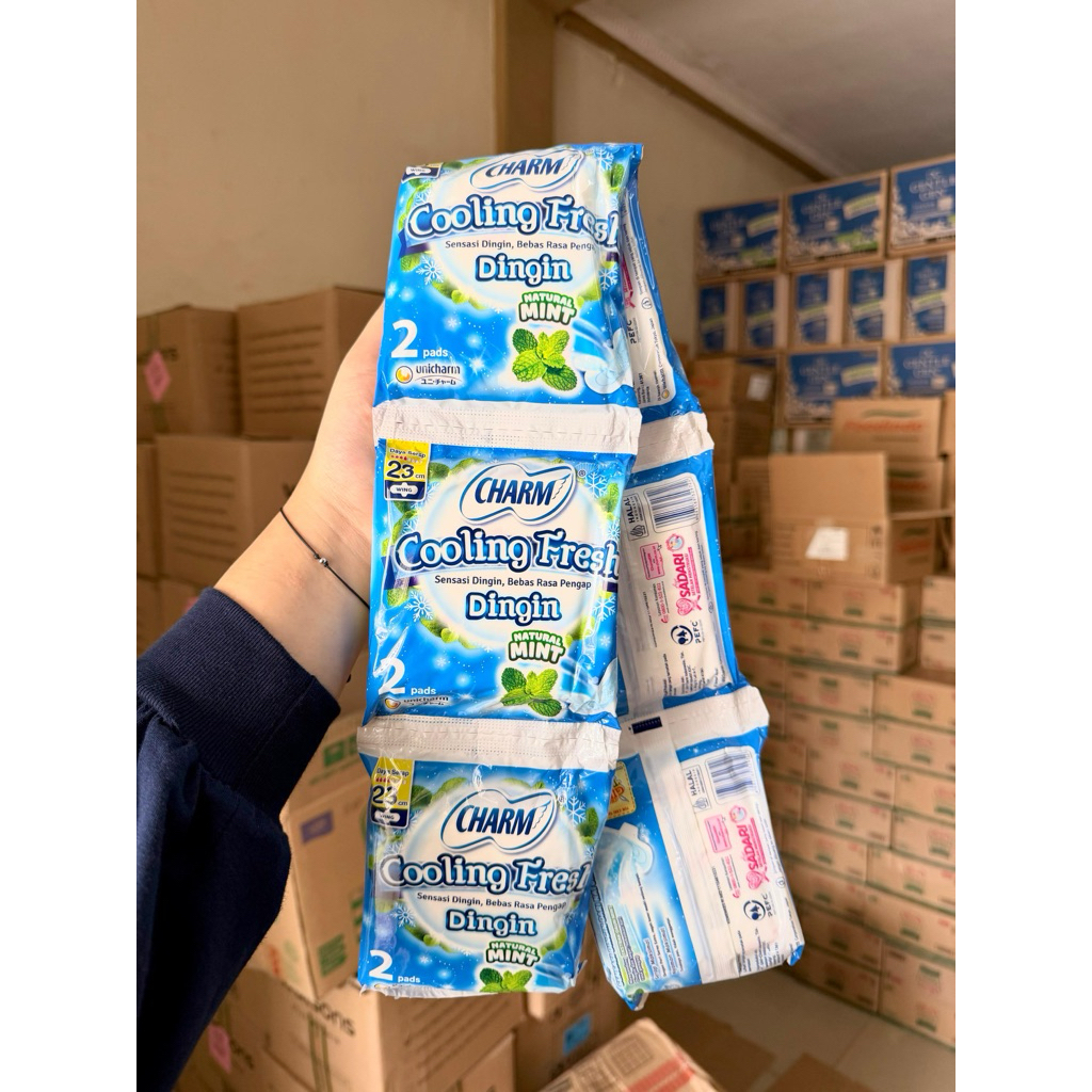 Charm cooling fresh renceng