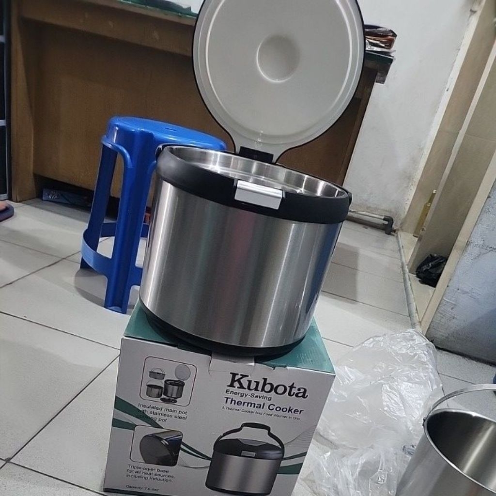kubota thermal cooker energy saving 7liter magic cooker