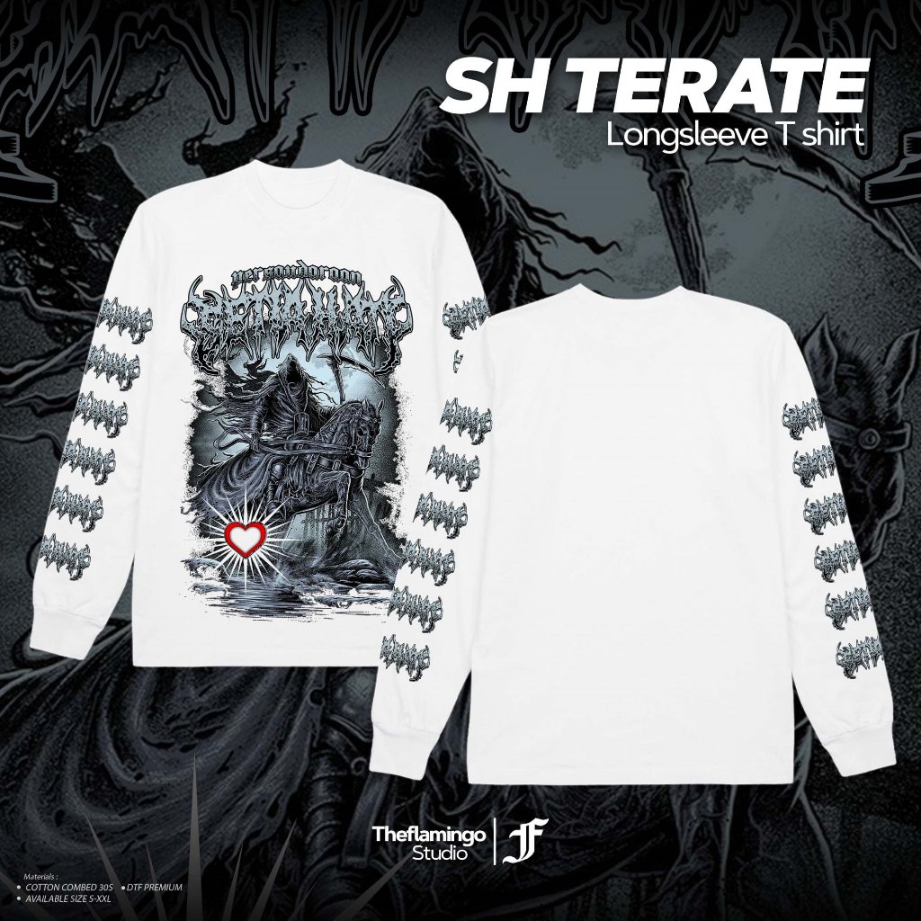 KAOS PSHT LENGAN PANJANG PUTIH