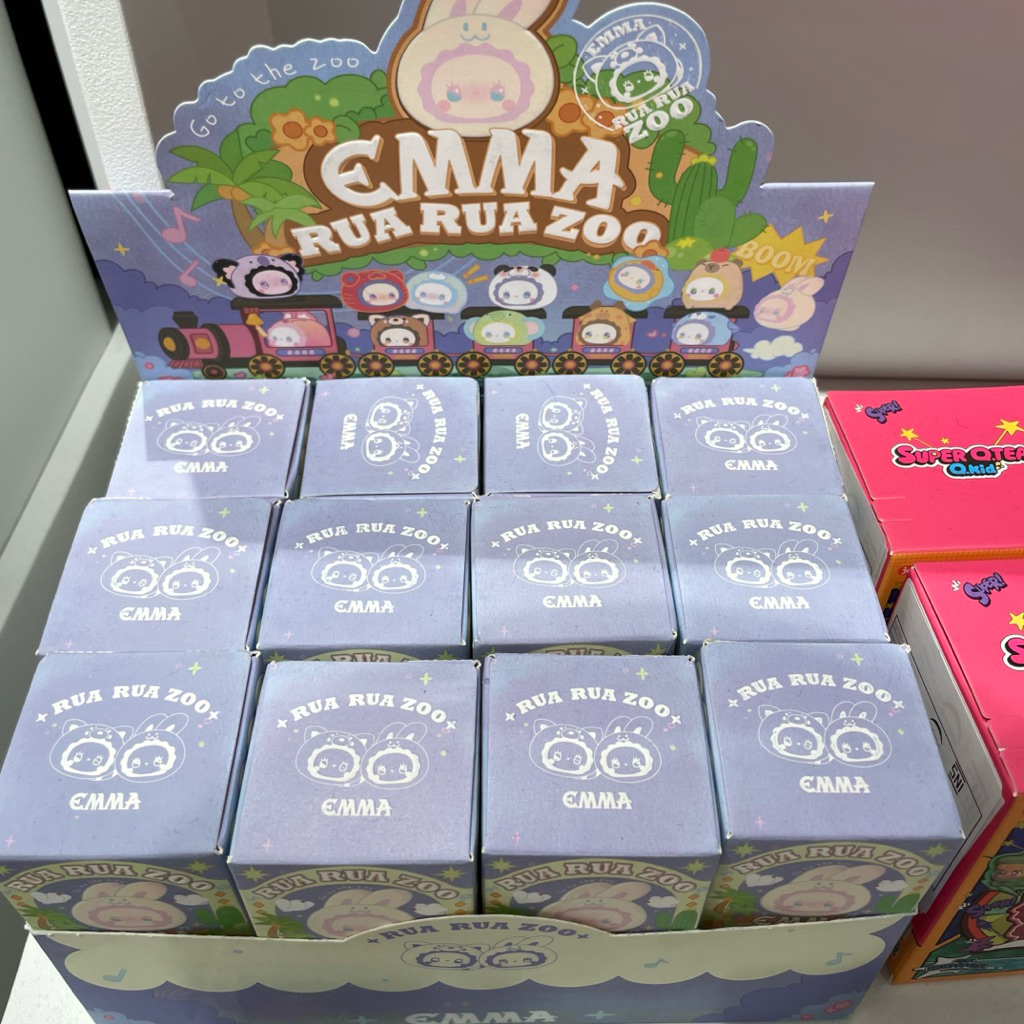 Blind Box Emma Rua Zoo | bb kacang | emma | keychain