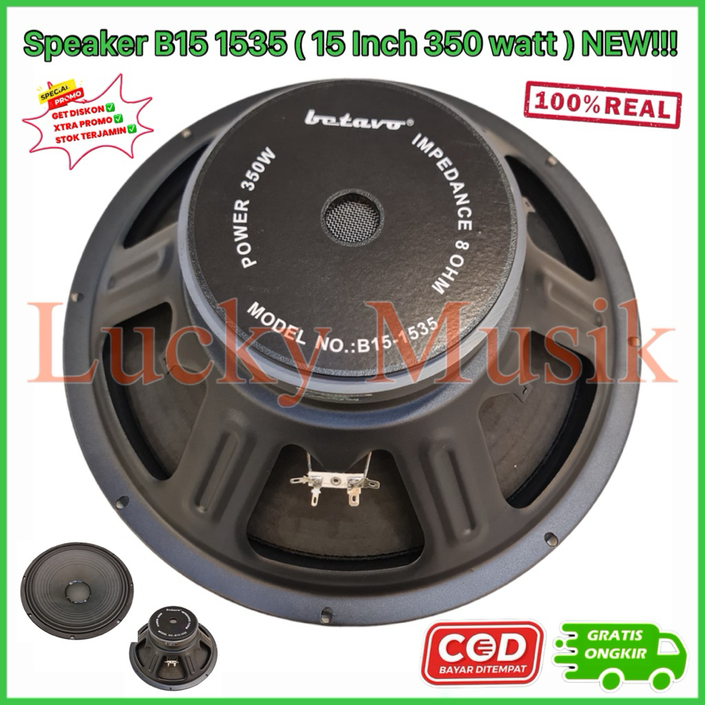 Speaker Component Betavo B15-1535 Speaker Komponen 15 inch 350 watt speaker b15 1535 speaker B15 153