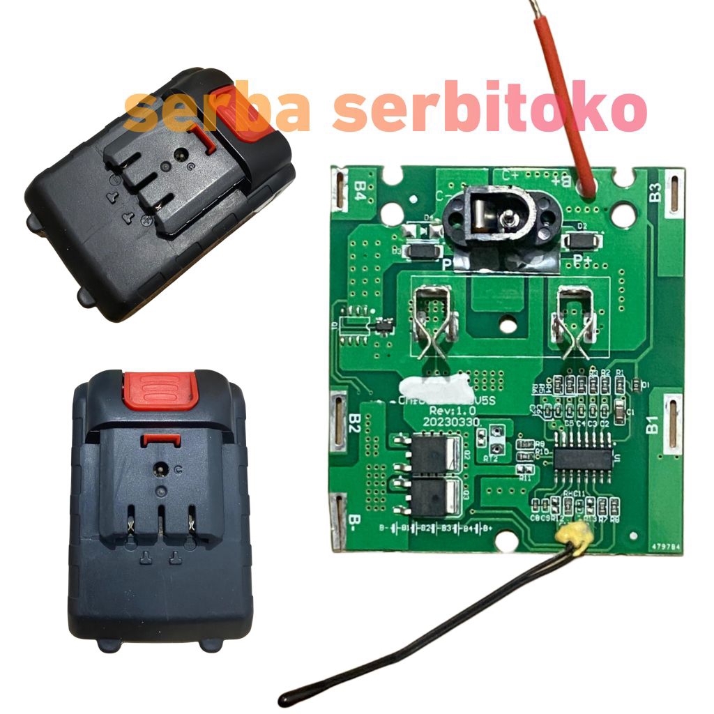 MODUL BMS 5s BOR CORDLEES JLD 36V BMS BOR IMPACT GERINDA SOCKET A3 UNIVERSAL