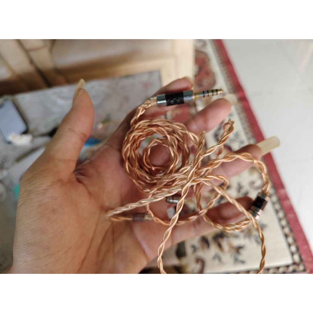 Xinhs SCC 2 Pin 0.78mm 4.4mm Normal Bagus Harga Pas Single Crystal Copper