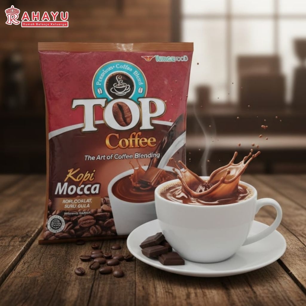 TOP COFFEE  KOPI MOCCA 600 GRAM 20 SACHET