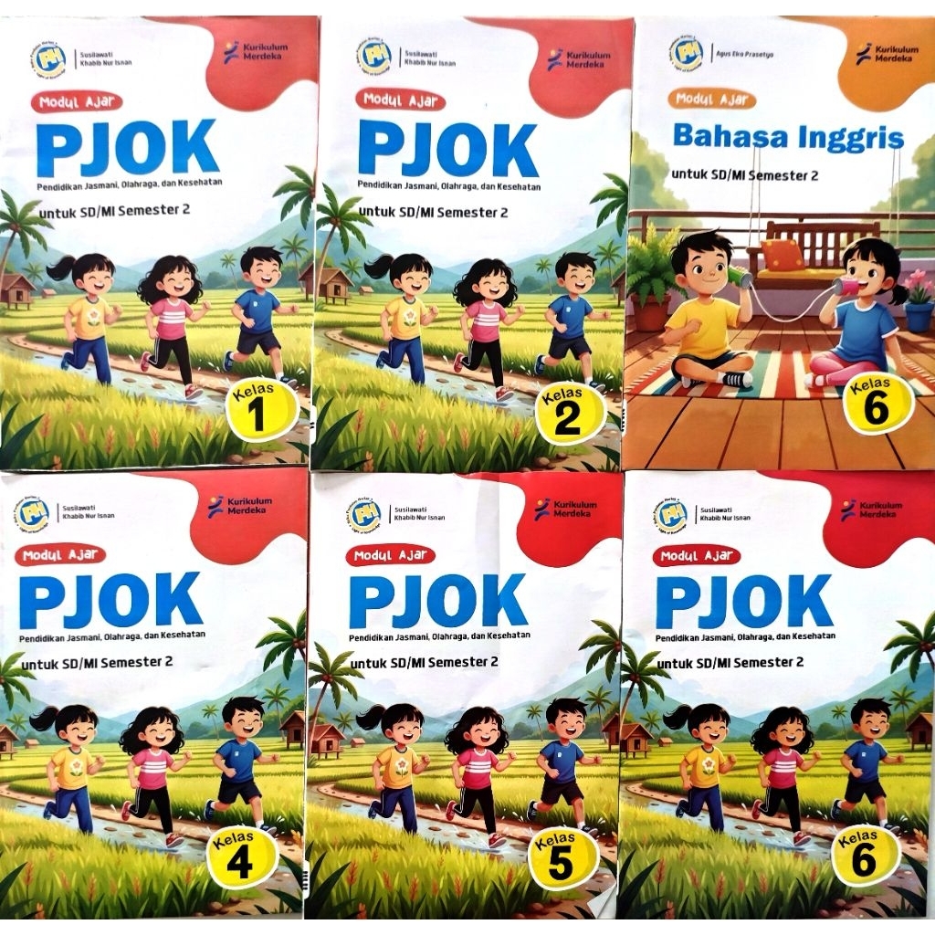 Lks Pustaka Persada PJOK Kelas 1,2,3,4,5,6 Semester 2